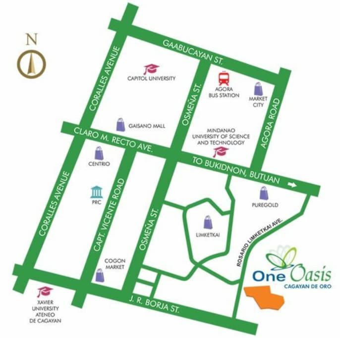 S&K One Oasis 2Br Condo Unit 2506 카가얀드오로 외부 사진